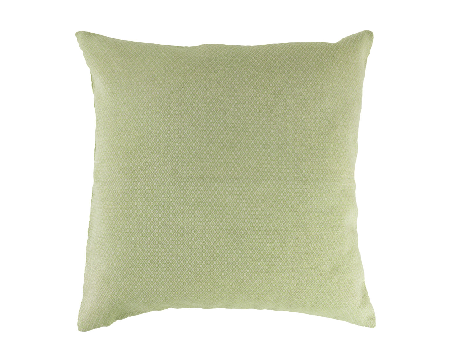 Kissenbezug 40x40cm – Rauten hellgrün