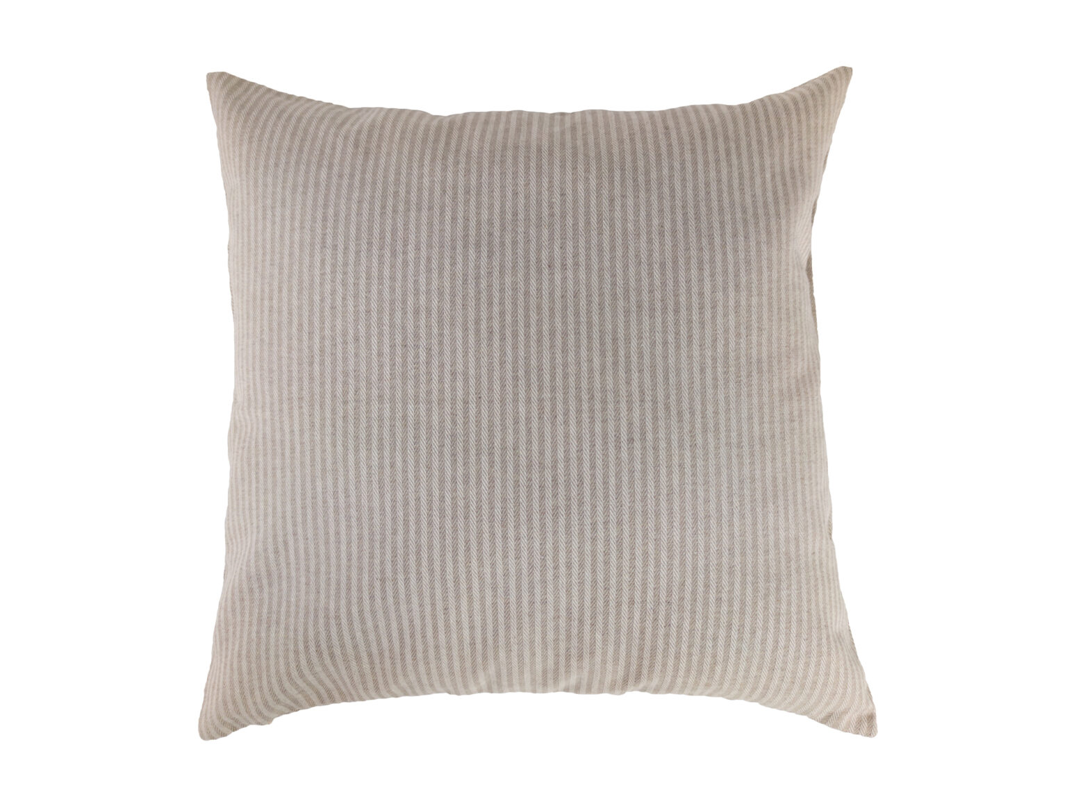Kissenbezug 40x40cm – Streifen beige