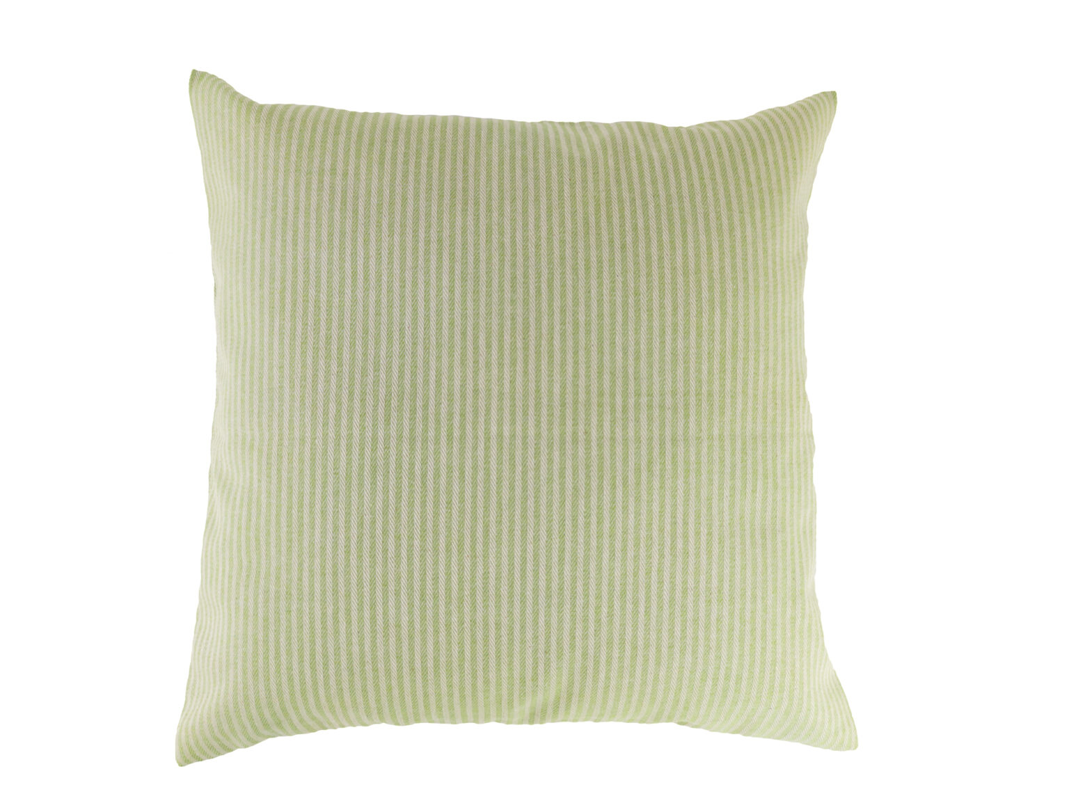 Kissenbezug 40x40cm – Streifen hellgrün