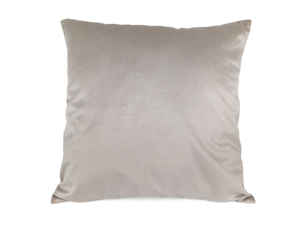 Kissenbezug 40x40cm - Samt greige