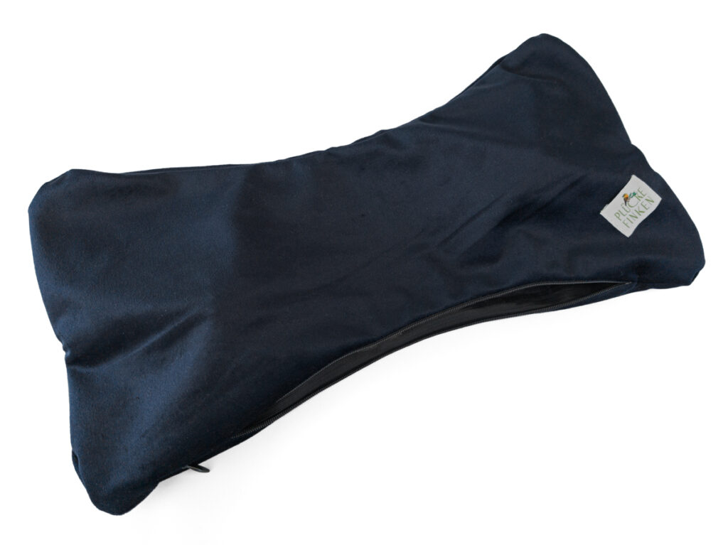 Leseknochenbezug - Samt mitternachtsblau – Bild 2