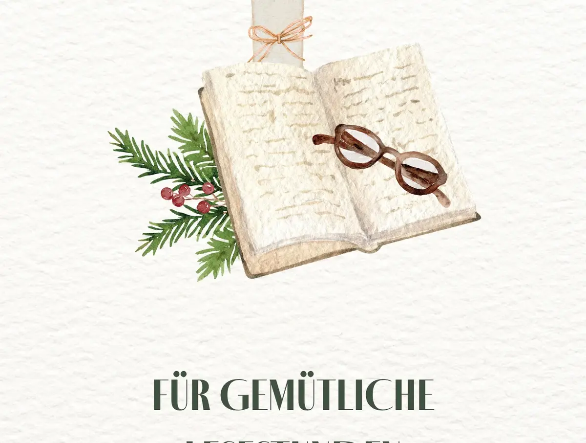 Postkarte – Für gemütliche Lesestunden